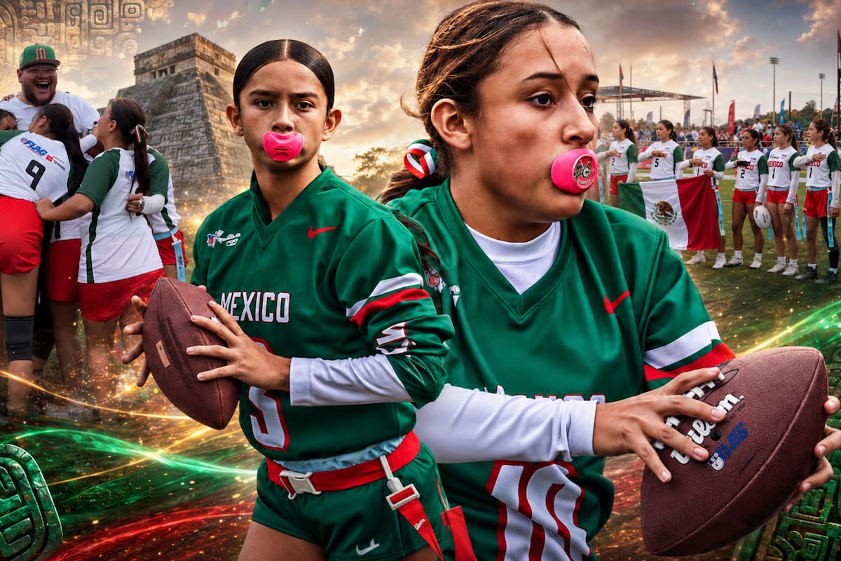 Mayas de Cancún hacen historia: México conquista el título femenil Sub-15 de los NFL FLAG Championships tras cobrar revancha ante Panamá