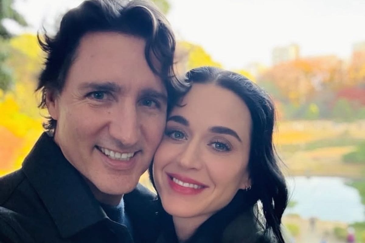 Katy Perry comparte una tierna foto junto a Justin Trudeau desde Tokio