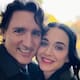Katy Perry comparte una tierna foto junto a Justin Trudeau desde Tokio