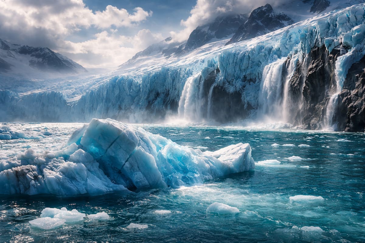 Glaciares se están derritiendo: el gigante de hielo que guarda el 69% del agua dulce del planeta