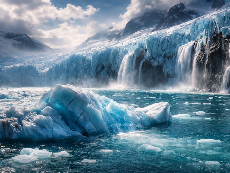 Glaciares se están derritiendo: el gigante de hielo que guarda el 69% del agua dulce del planeta