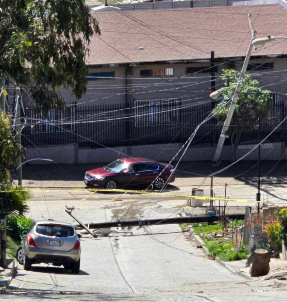 Se registro un choque vehicular.