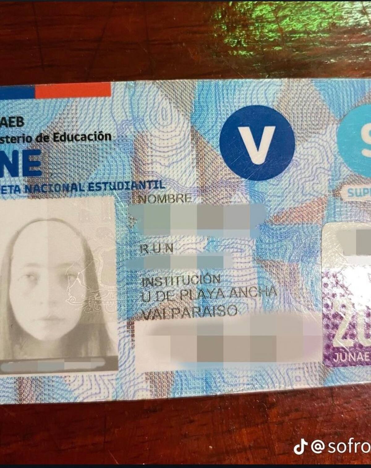 Credencial de Sofrosina.