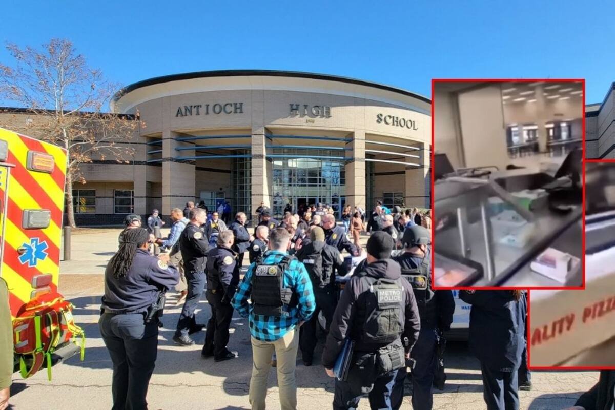 Tiroteo en secundaria de Nashville deja a dos estudiantes heridos; el agresor se dispara