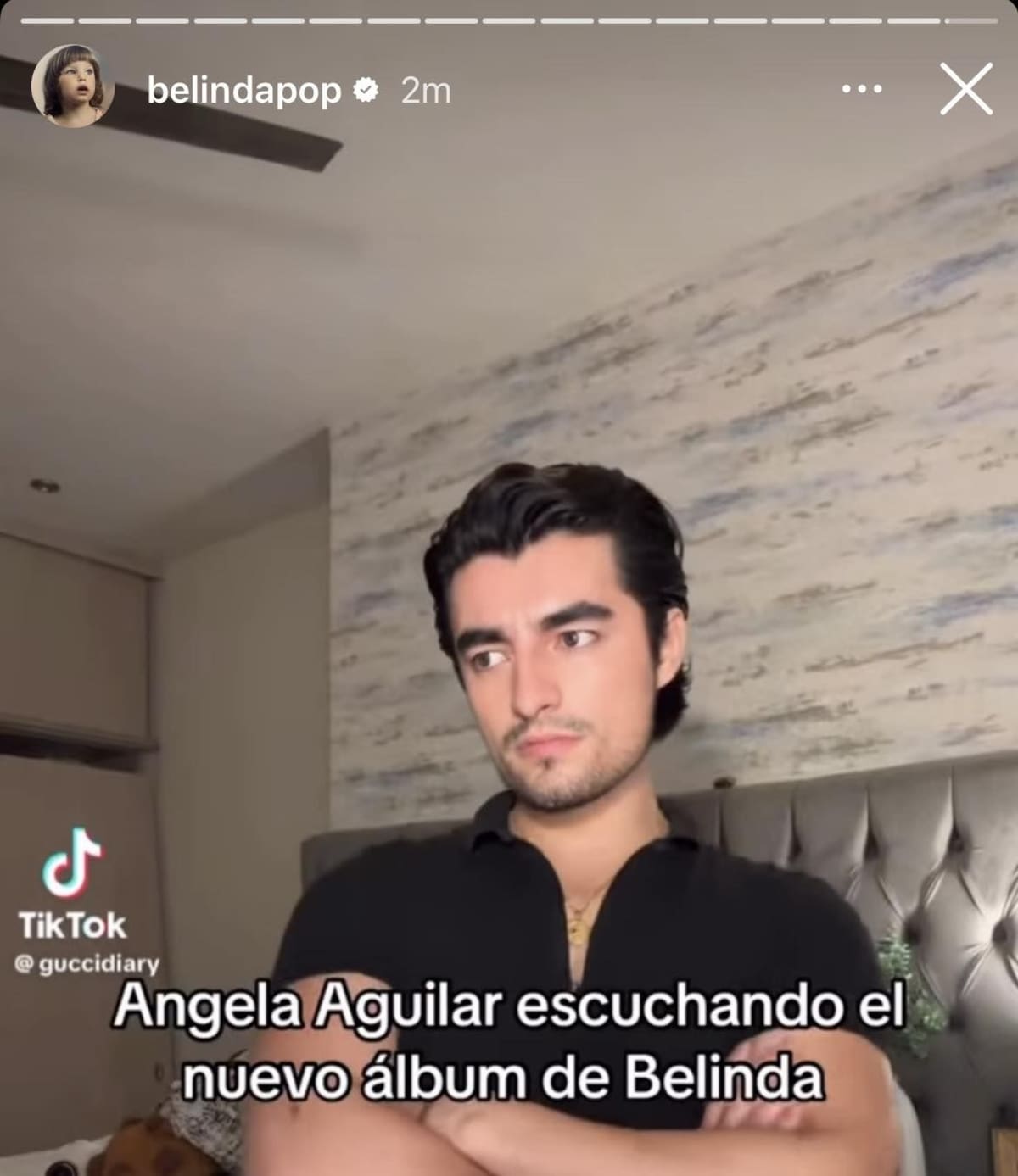 Belinda comparte video viral con indirecta a Ángela Aguilar que luego eliminó | Facebook