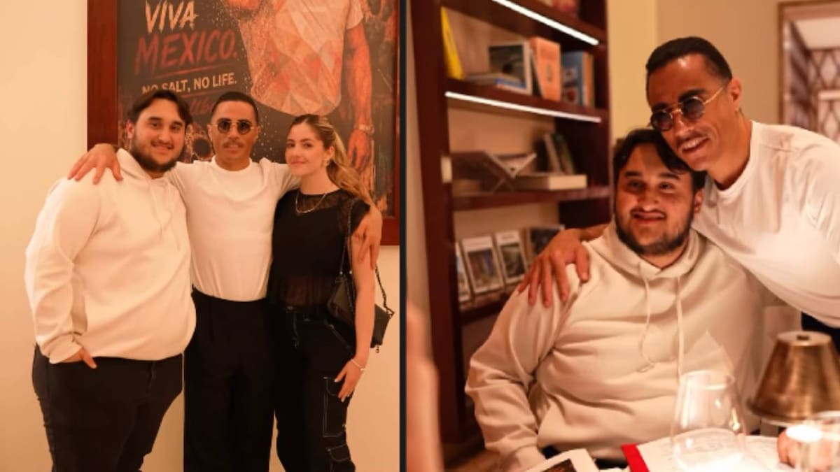 Jesús Ernesto, uno de los hijos de AMLO, es captado en apertura del exclusivo Nusr-Et, restaurante de Salt Bae en CDMX donde algunos comensales recibieron en su boca cortes de carne premium de la mano del propio chef turco