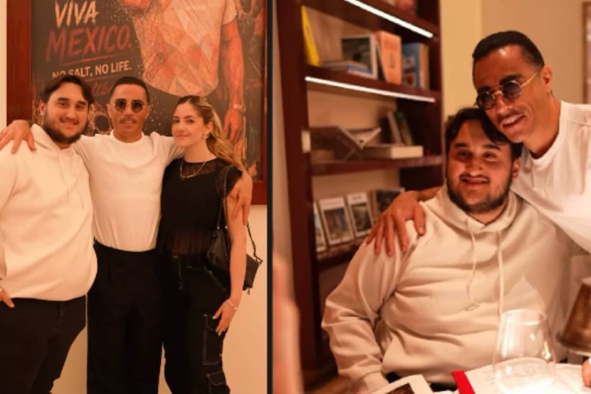 Jesús Ernesto, uno de los hijos de AMLO es captado en apertura del exclusivo Nusr-Et, restaurante de Salt Bae en CDMX donde algunos comensales recibieron en su boca cortes de carne premium de la mano del propio chef turco