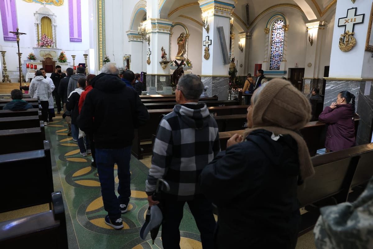 Santuario de Guadalupe registra afluencia constante al inicio de la Cuaresma. Foto: Sergio Ortiz