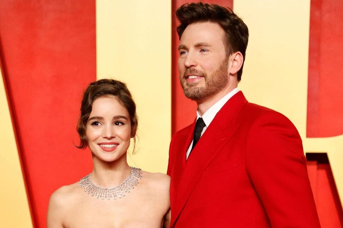 Chris Evans y Alba Baptista se convierten en padres por primera vez