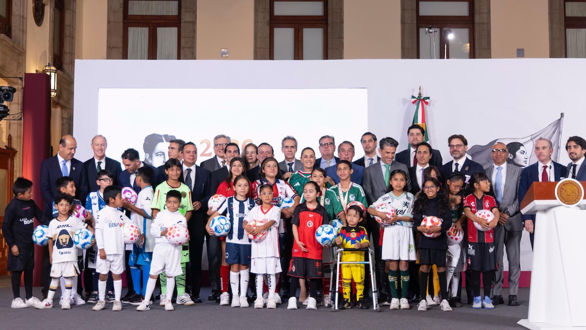 Sheinbaum busca crear una red nacional para detectar talento futbolístico desde la infancia; así funcionará el proyecto respaldado por todos los clubes de la Liga MX