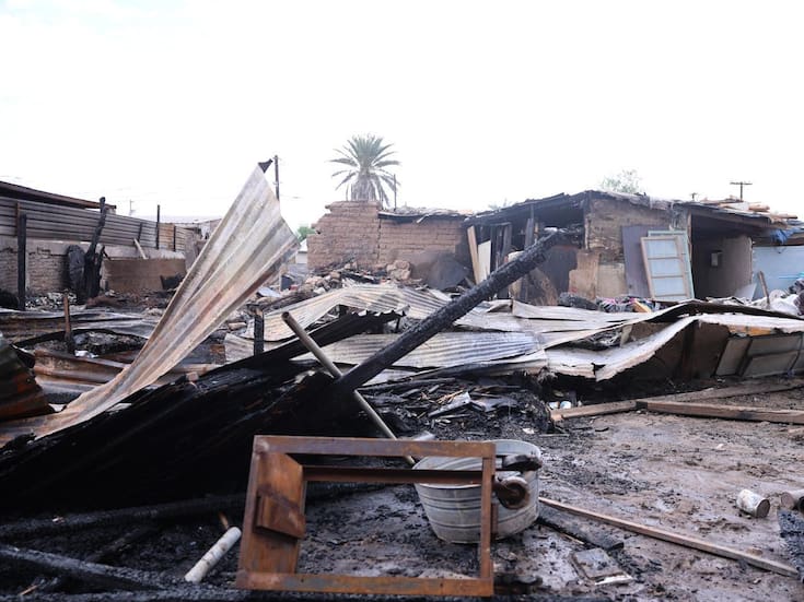 Familia pierde su taller y a su perrita Laika por incendio