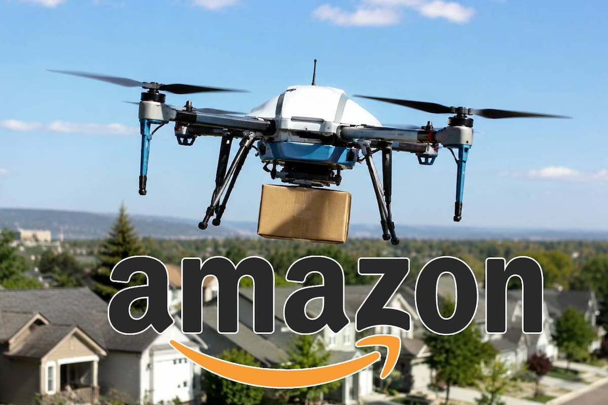 Amazon hará entregas con drones en 500 localidades de EE.UU. y se espera que lleguen en solo 30 minutos
