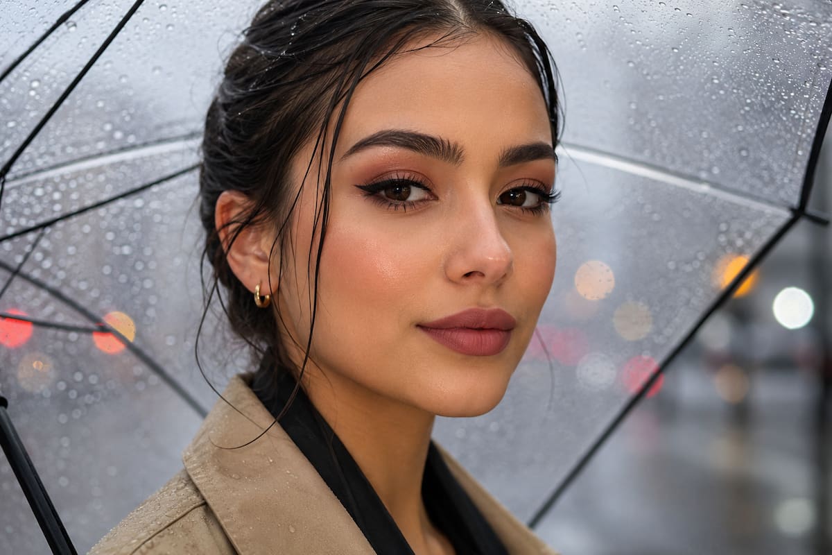 Maquillaje para días de lluvia: qué productos usar para evitar que se corra