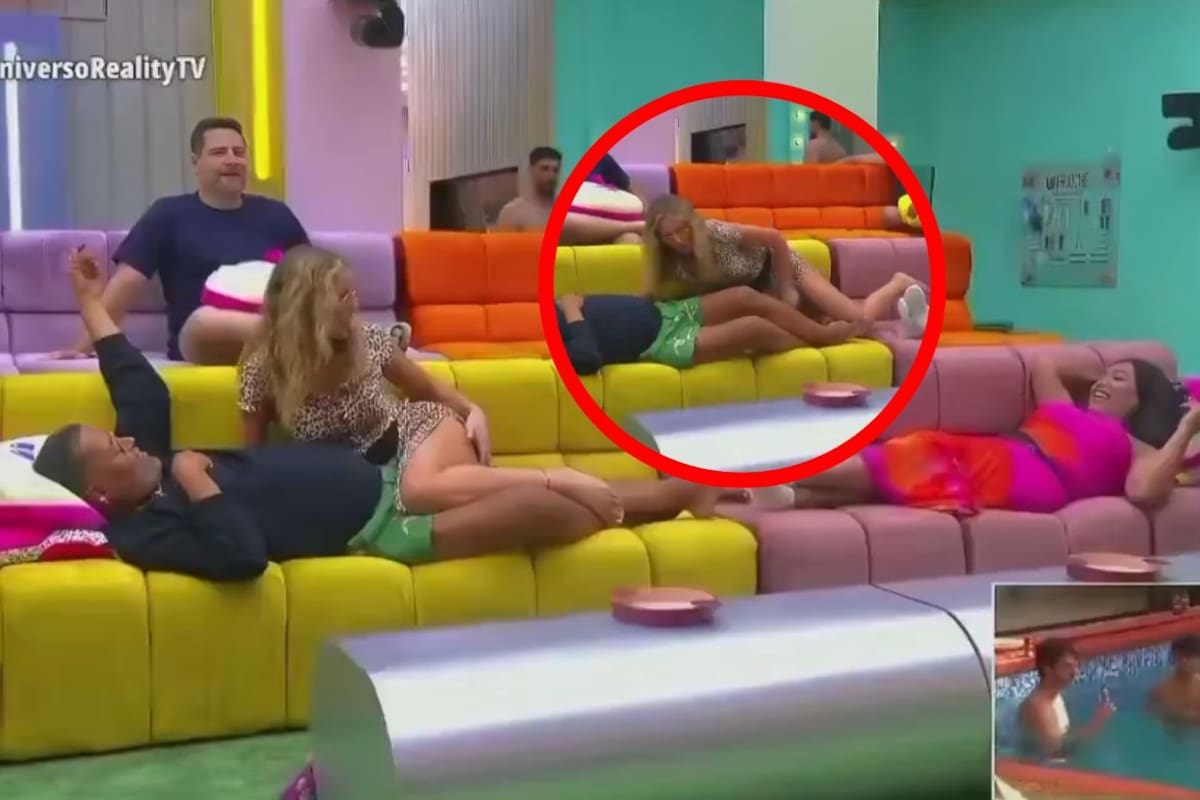 Gema Garoa muestra de más accidentalmente frente a Karina Torres por no usar ropa interior en LCDLFM y el momento se viraliza en redes (VIDEO)