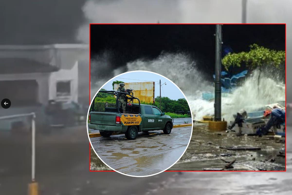 Oaxaqueños sintieron al huracán Erick como ‘mini tsunami’; así sobrevivieron a las olas de más de 7 metros