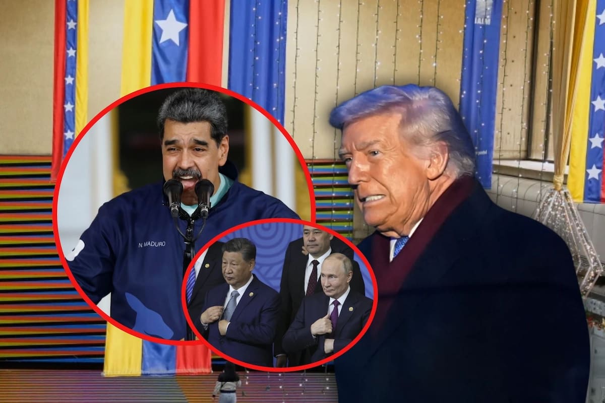 Mientras Donald Trump advierte que Nicolás Maduro tiene “los días contados” y no descarta invadir Venezuela, China y Rusia ‘le dan la espalda’ y reducen su apoyo al gobierno venezolano