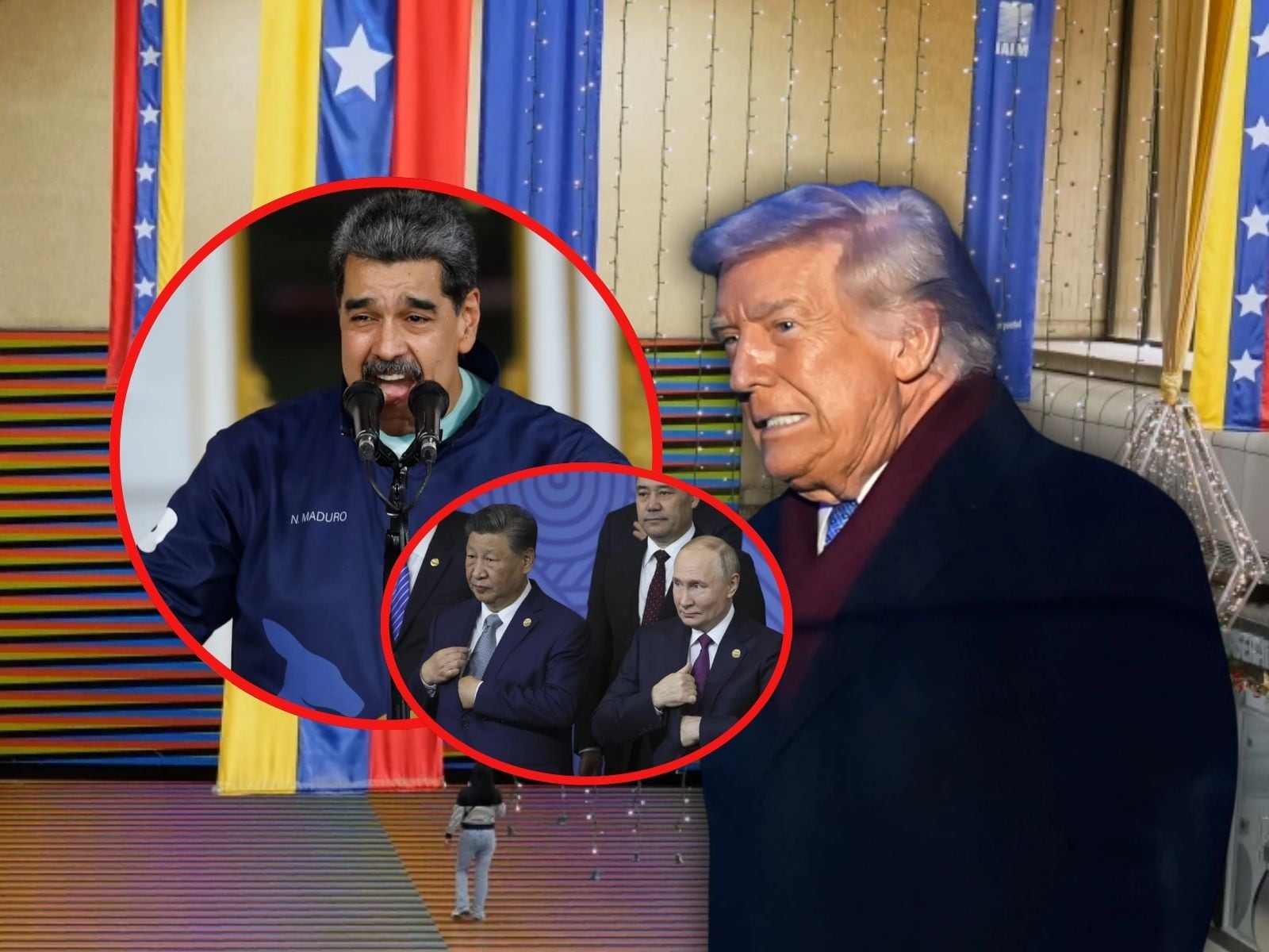 Trump advierte que Nicolás Maduro tiene “los días contados” mientras China y Rusia reducen su apoyo al gobierno venezolano. | Crédito: AP