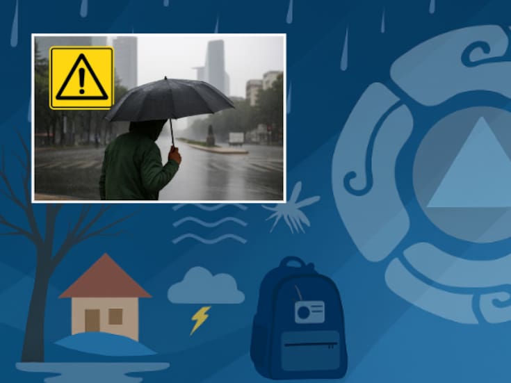 Tormentas, rayos y caminos inestables: Protección Civil lanza alerta por lluvias en 17 estados
