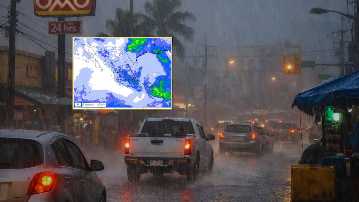 SMN alerta por lluvias fuertes con granizo y temperaturas gélidas de hasta -10 °C del 31 de marzo al 3 de abril por la circulación ciclónica, la vaguada y el nuevo frente frío que afectarán gran parte del país