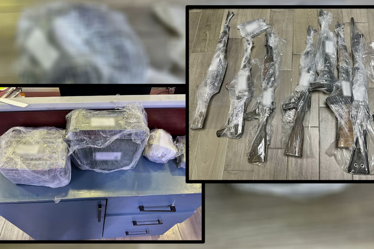 Aseguran fusiles, cargadores y miles de cartuchos en Sáric, Sonora; FGR investiga a seis detenidos