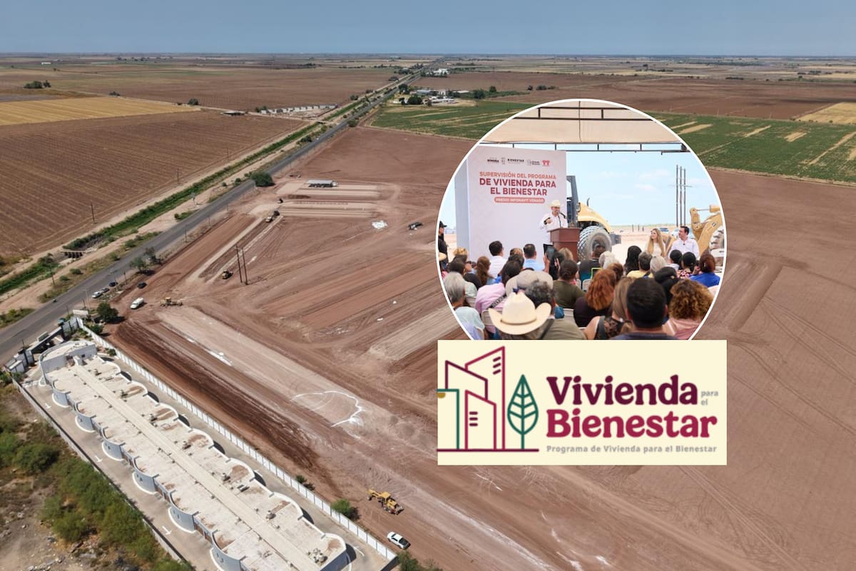 Viviendas del Bienestar en Navojoa darán patrimonio a familias de bajos ingresos