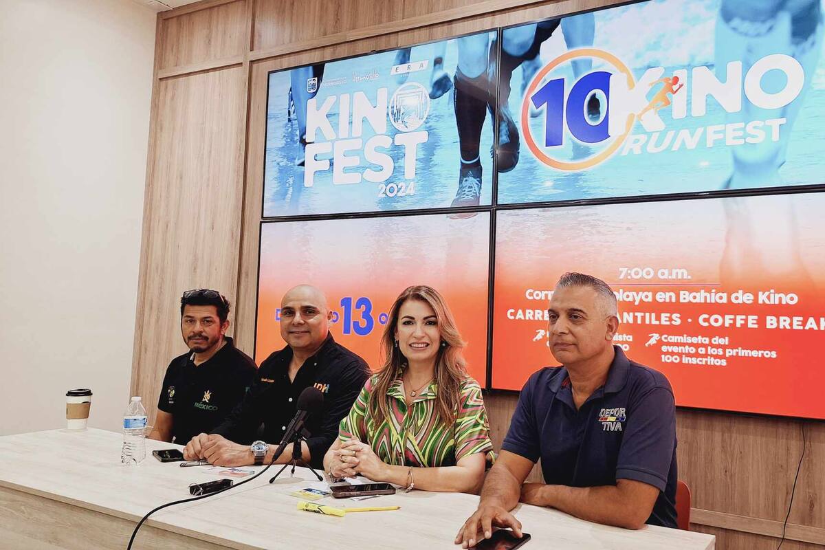 Bahía de Kino se prepara para el 10K RunFest con un espectacular tramo en la playa