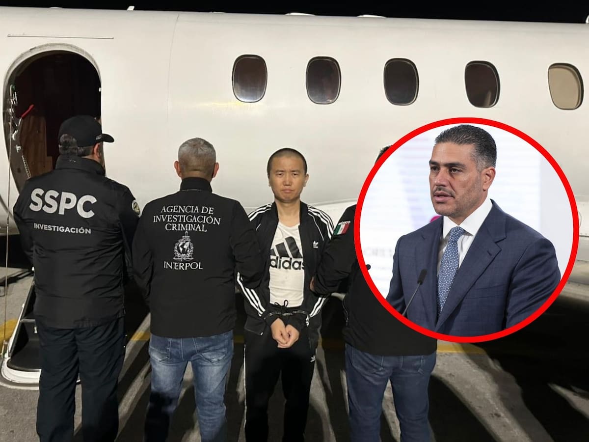 Cuba entrega a México al traficante chino Zhi Dong Zhang y luego Omar García Harfuch confirma envío a Estados Unidos. | Crédito: Presidencia/X @OHarfuch