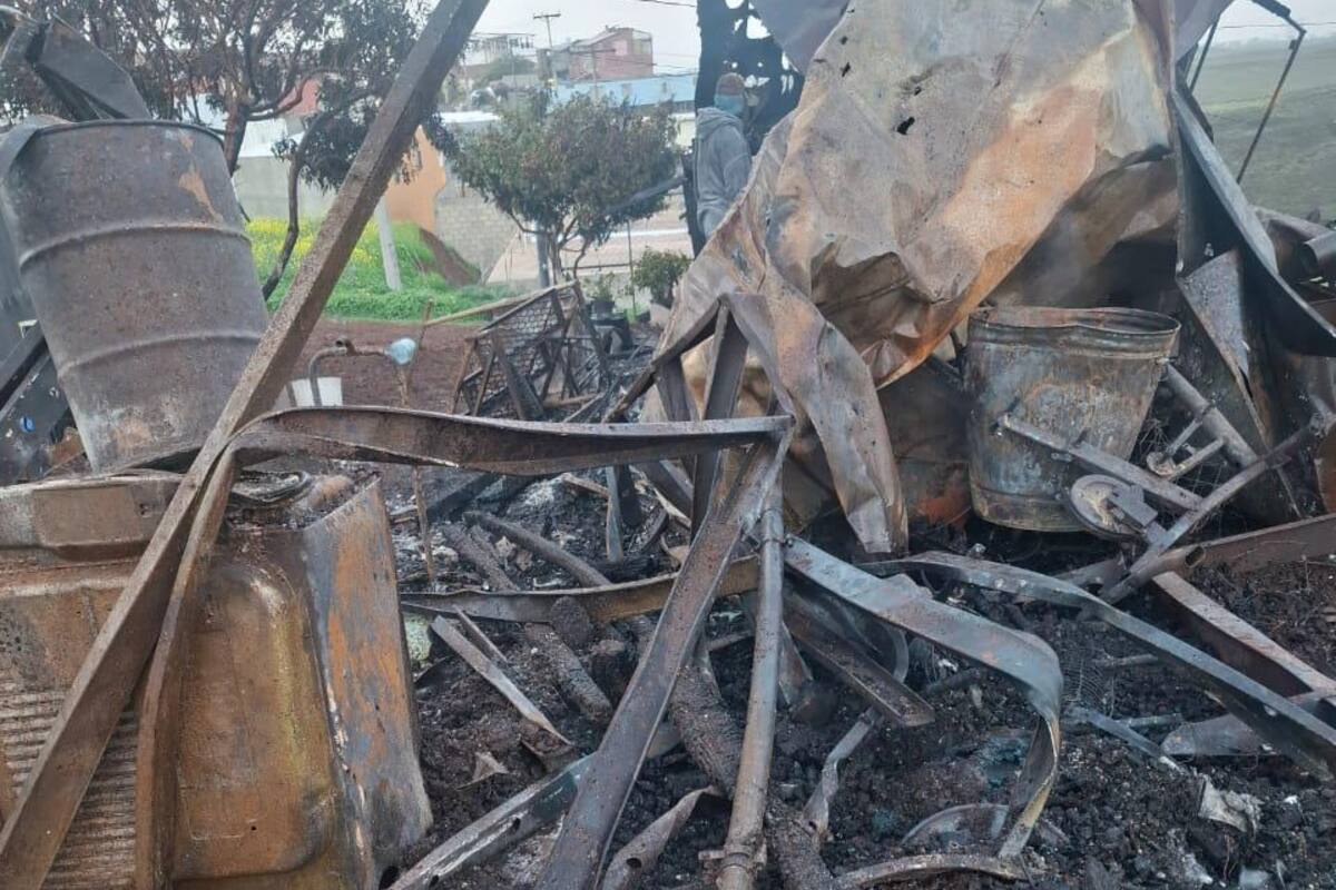 Hombre pierde todo en incendio dos días después de confrontar a agentes de la FESC