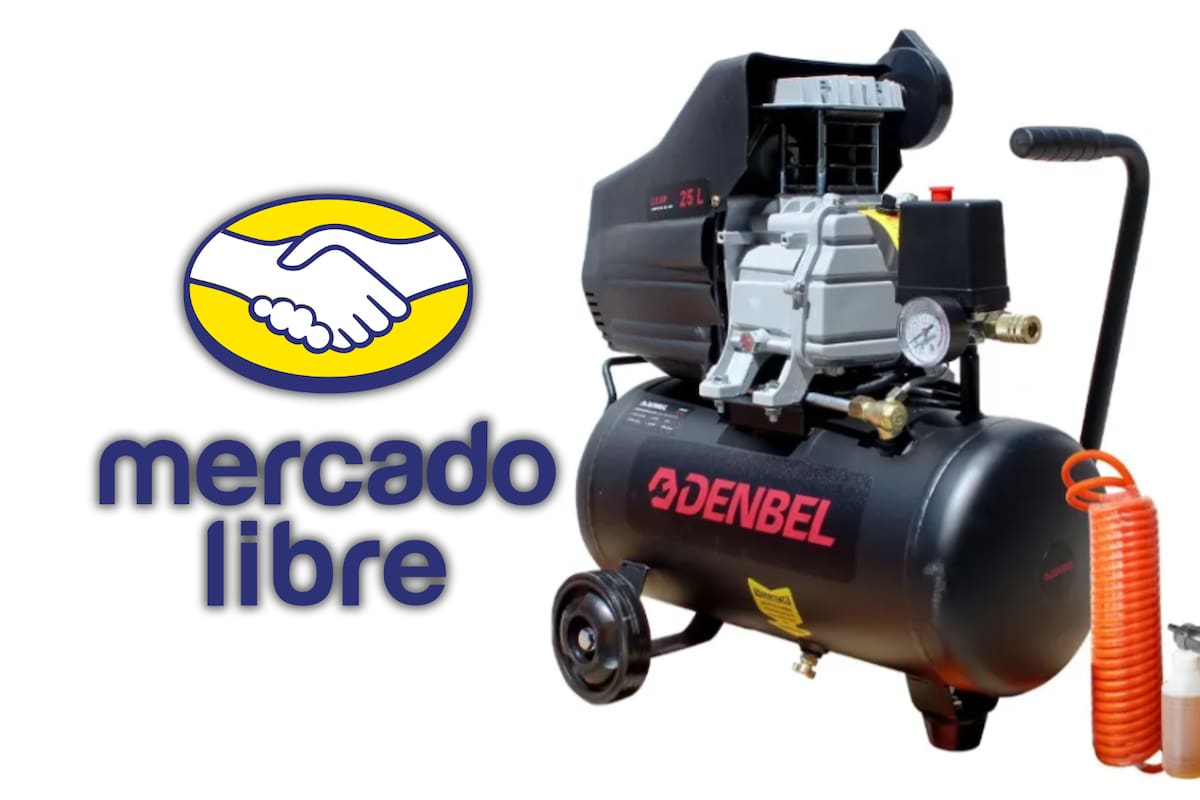 Oferta Imperdible en Mercado Libre: Compresor de Aire Eléctrico Denbel con 26% de Descuento