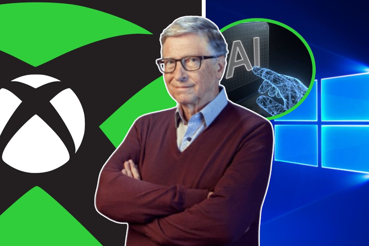 Bill Gates cambiaría Xbox y Windows por inteligencia artificial