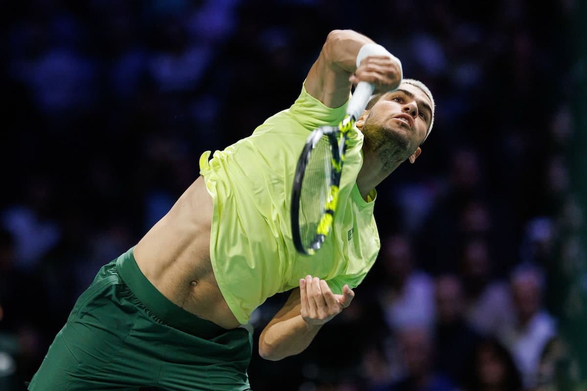 Carlos Alcaraz queda eliminado del Master 1000 de París en su primer partido