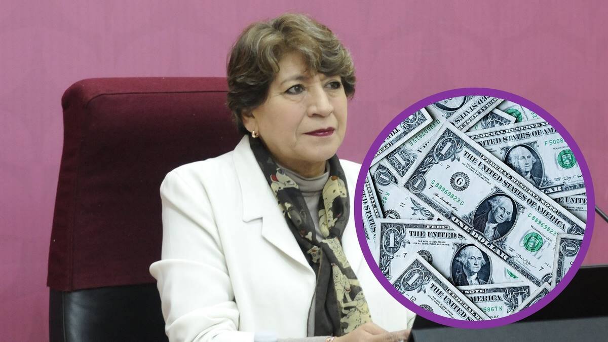 Delfina Gómez, gobernadora del Estado de México.