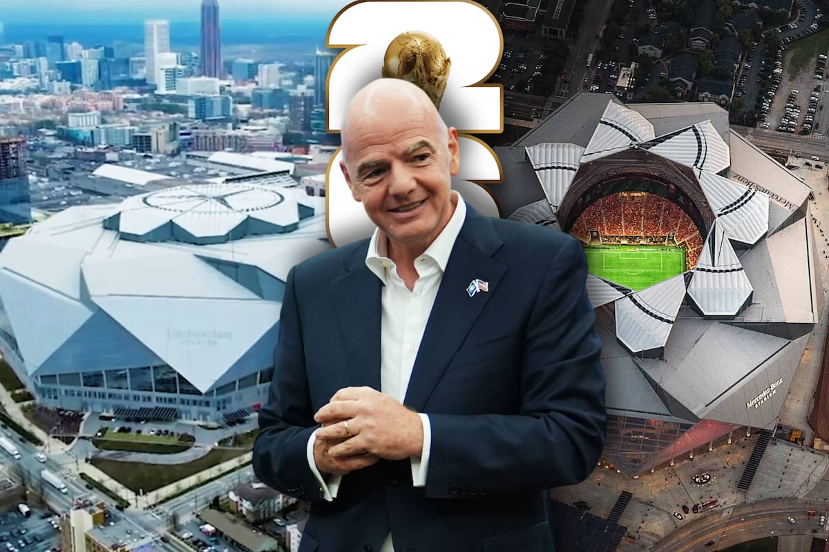 Ni la FIFA pudo con el logo del Mercedes-Benz Stadium en el Mundial 2026: la regla del “sitio limpio” encuentra su límite en Atlanta