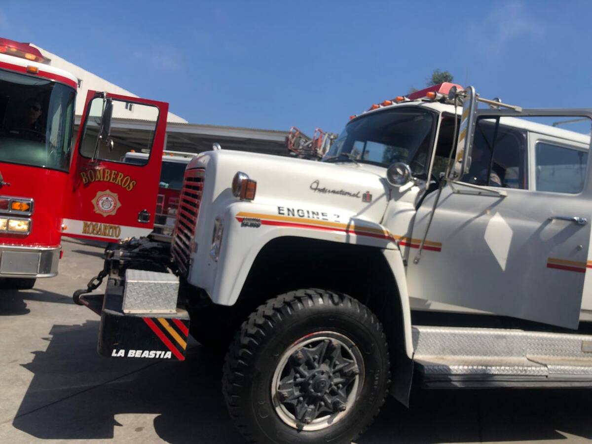 La entrega formal de las unidades se realizó en la Estación Central de Bomberos.