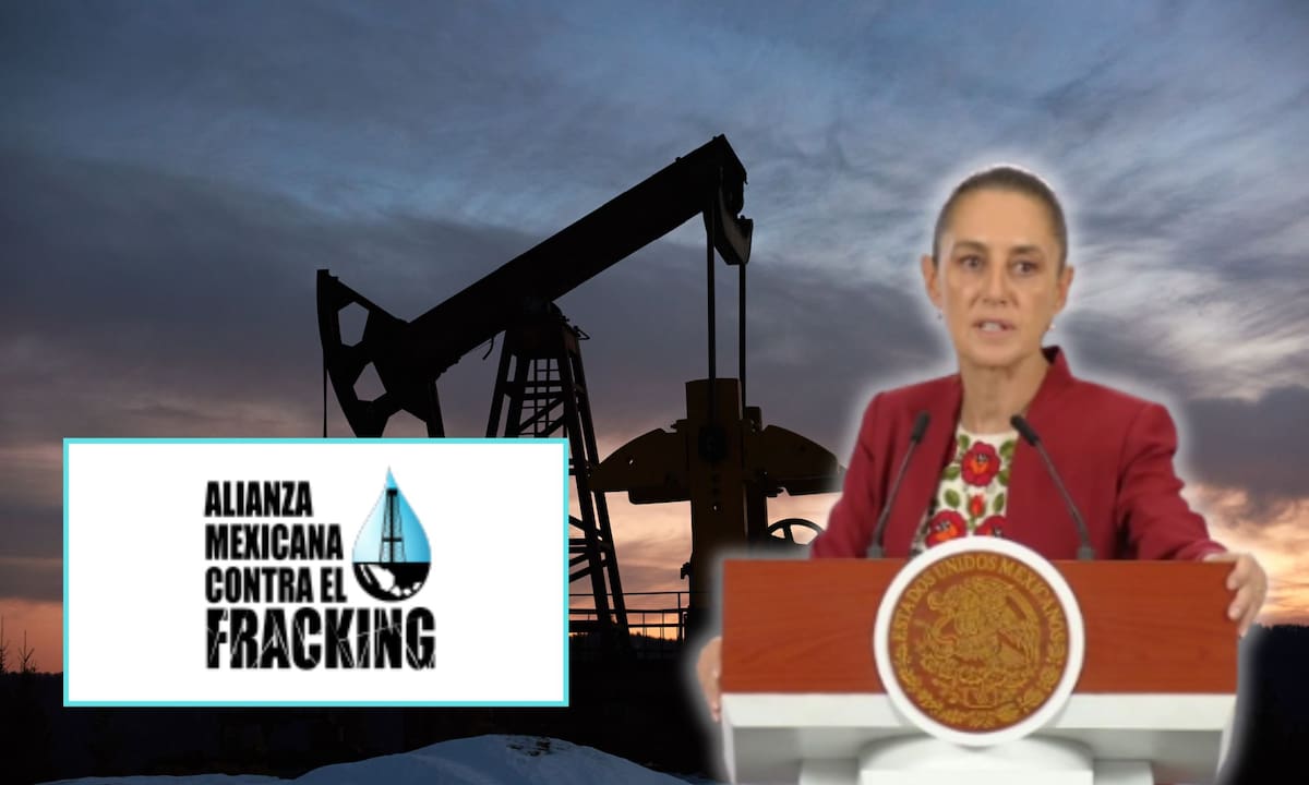Alianza Mexicana contra el Fracking rechaza comité de Claudia Sheinbaum por considerar que busca legitimar la extracción de gas y advierte riesgos irreversibles para el agua y la salud |Archivo GH, Freepik, Alianza Mexicana contra el Frackin