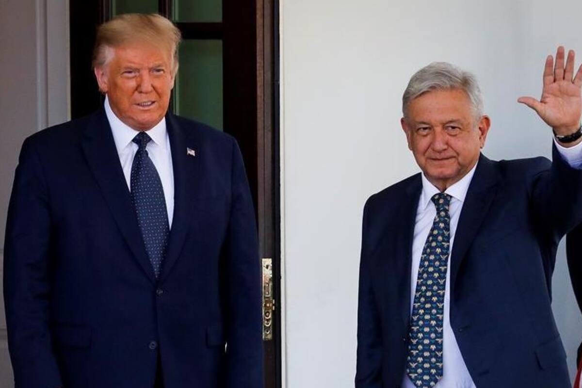 AMLO y Trump evitaron tema fronterizo para enfocarse en relación T-MEC