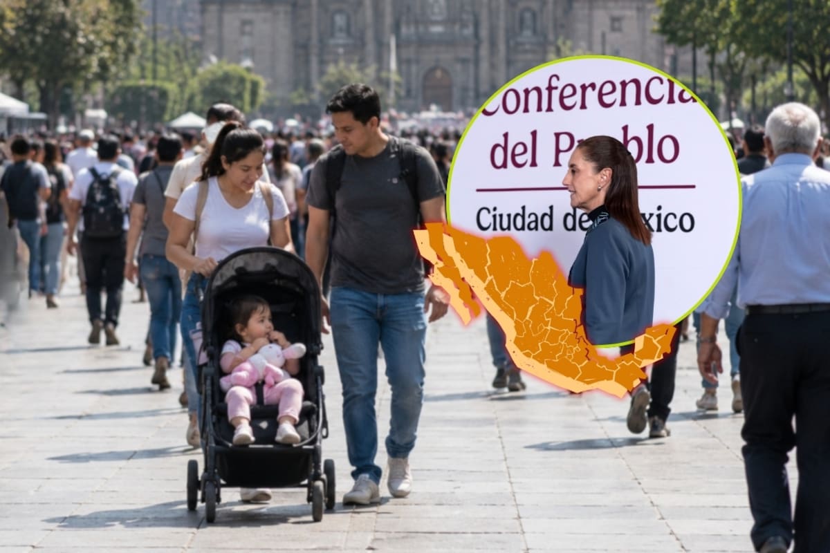 El mapa demográfico de México cambió pues ahora la población envejece y tiene menos hijos: Inegi reporta que la fecundidad cayó a 1.2 por mujer