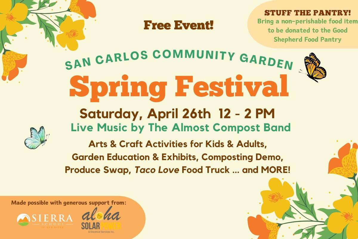 Disfruta del Festival de Primavera en California