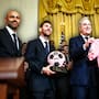 Lionel Messi llega a la Casa Blanca con el Inter Miami pero Donald Trump celebró ataques contra Irán