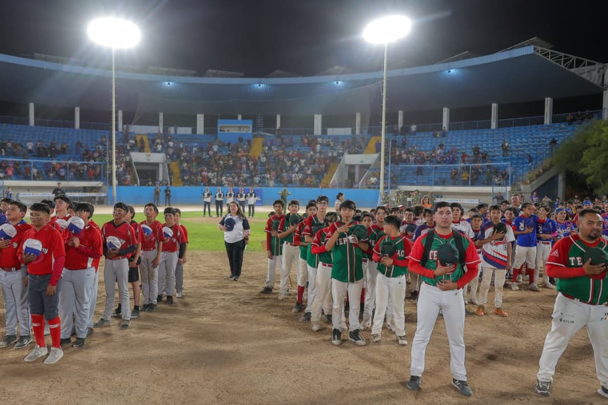 INAUGURAN ESTATAL DE BEISBOL INFANTIL DE EL IMPARCIAL 2026