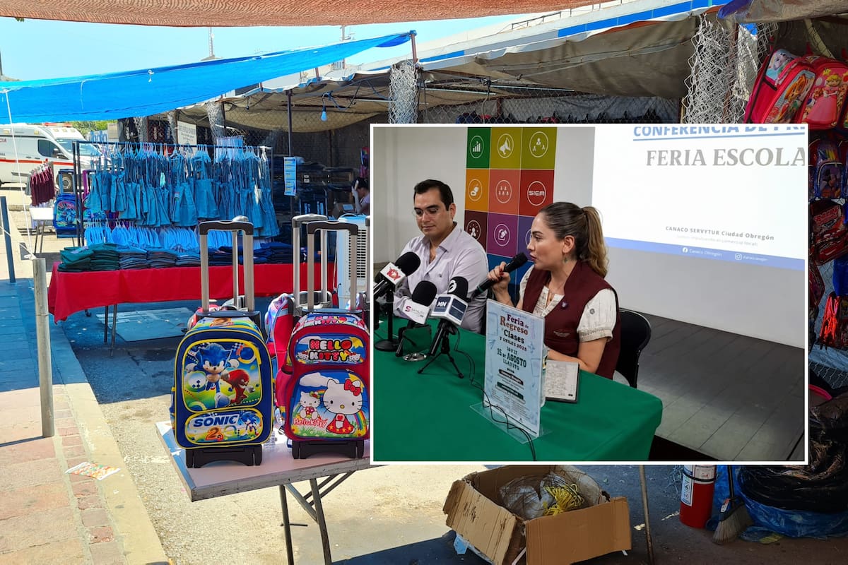 Feria de Regreso a Clases vuelve a Ciudad Obregón tras 20 años; esperan hasta 4 mil asistentes y descuentos de al menos 20%