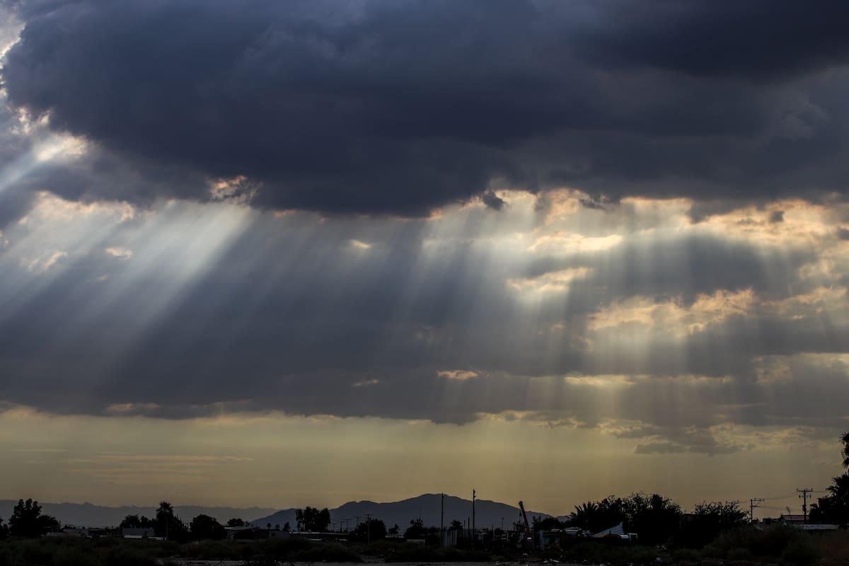 Lluvias y tormentas eléctricas llegarán a Mexicali esta semana por posible ciclón en el Pacífico