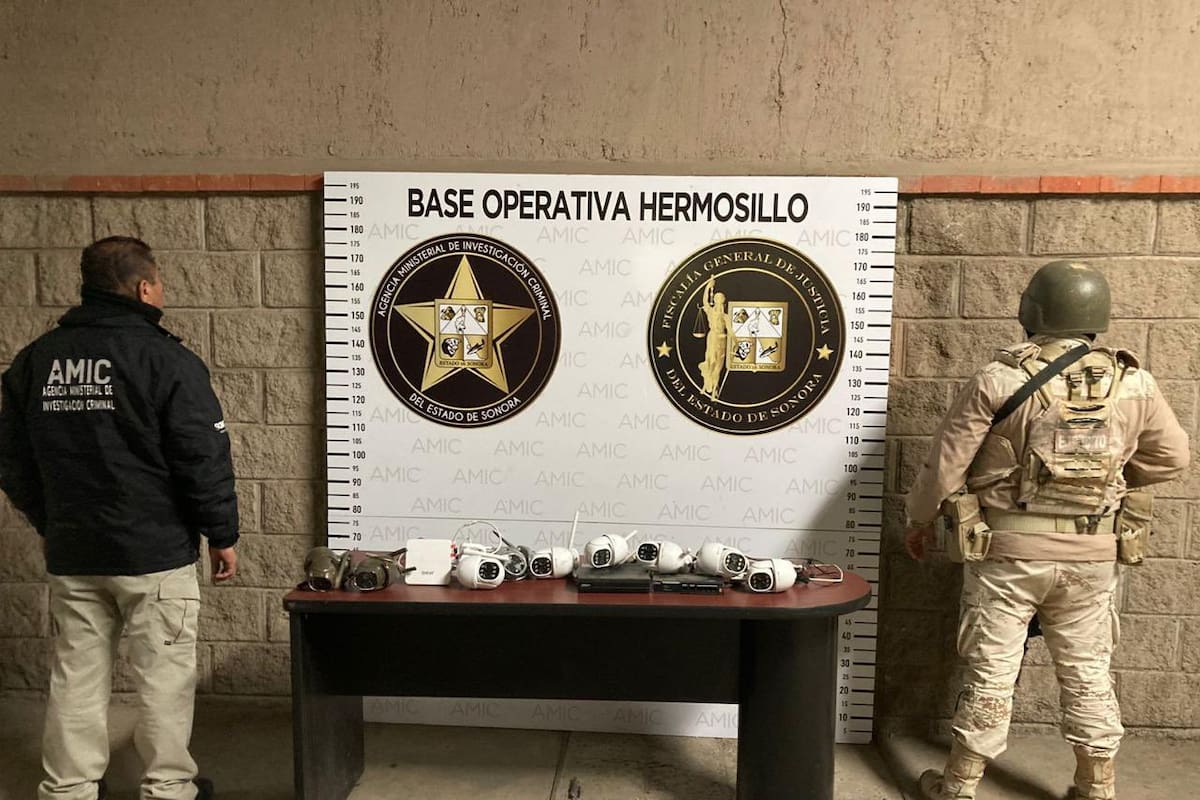 Aseguran cámaras de videograbación clandestina en Hermosillo