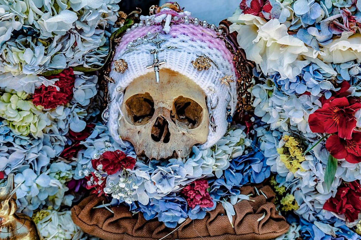 La fiesta de las Ñatitas en Bolivia. Foto: Wikimedia.