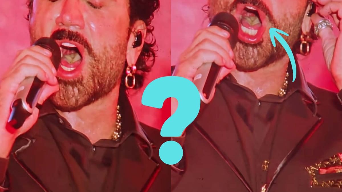 ¿Qué le sucedió? Seguidores de Alejandro Fernández reaccionan al extraño aspecto de su lengua (VIDEO)