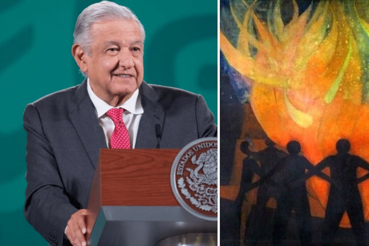 ¿Cuáles son los murales de mexicanos que vio AMLO en la ONU?