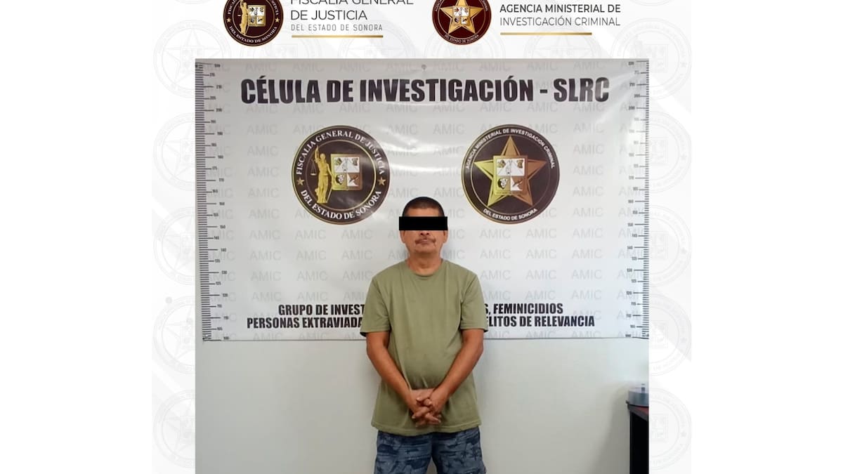 Capturan en San Luis Río Colorado a prófugo de Jalisco buscado desde hace 30 años