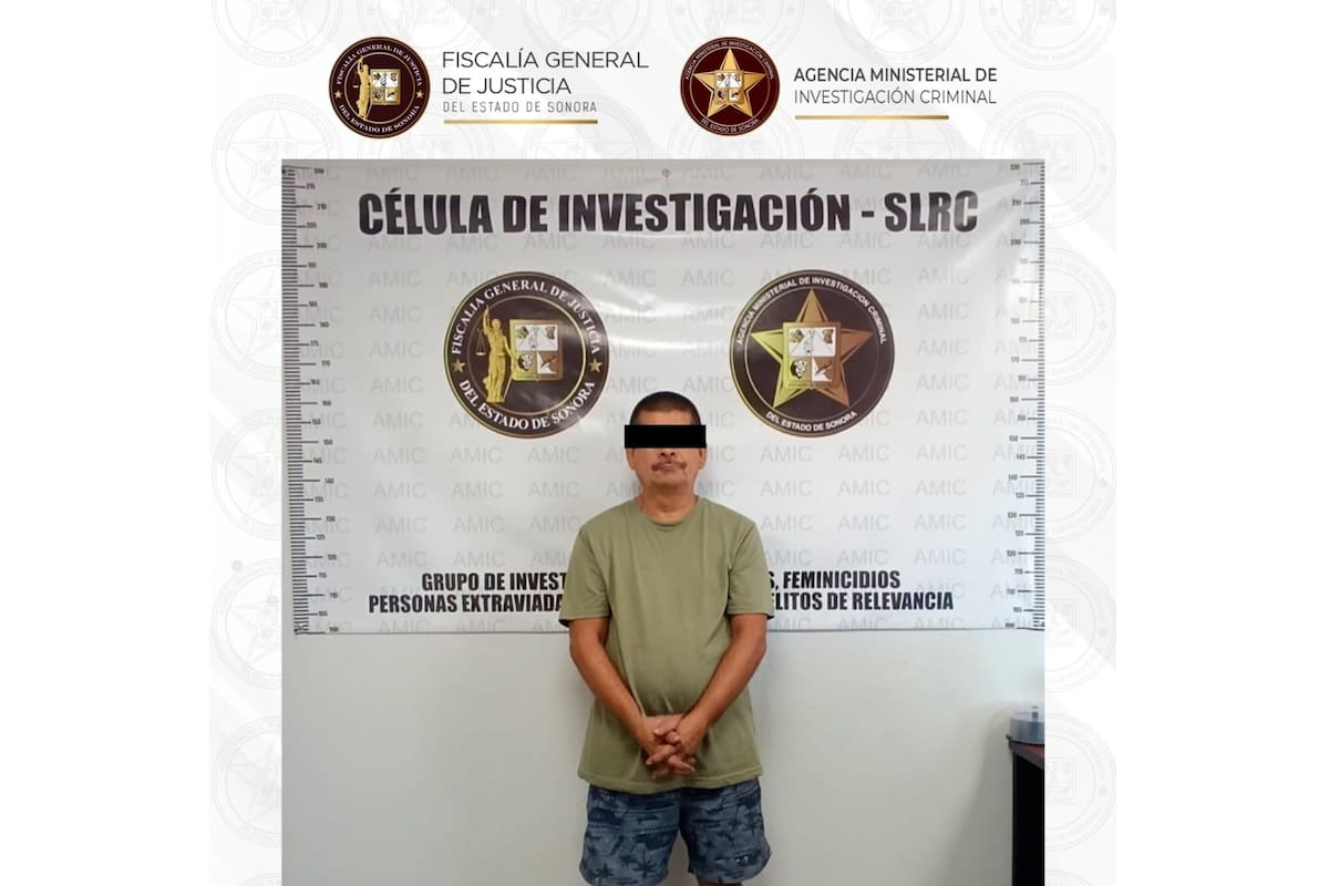 Capturan en San Luis Río Colorado a prófugo de Jalisco buscado desde hace 30 años