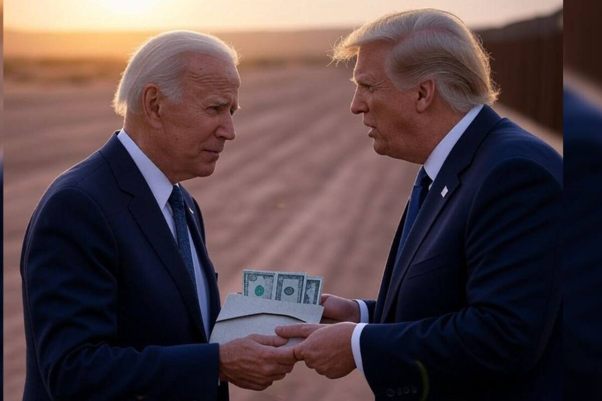 Trump exige a Biden detener la venta de partes del muro fronterizo construido con millones de dólares