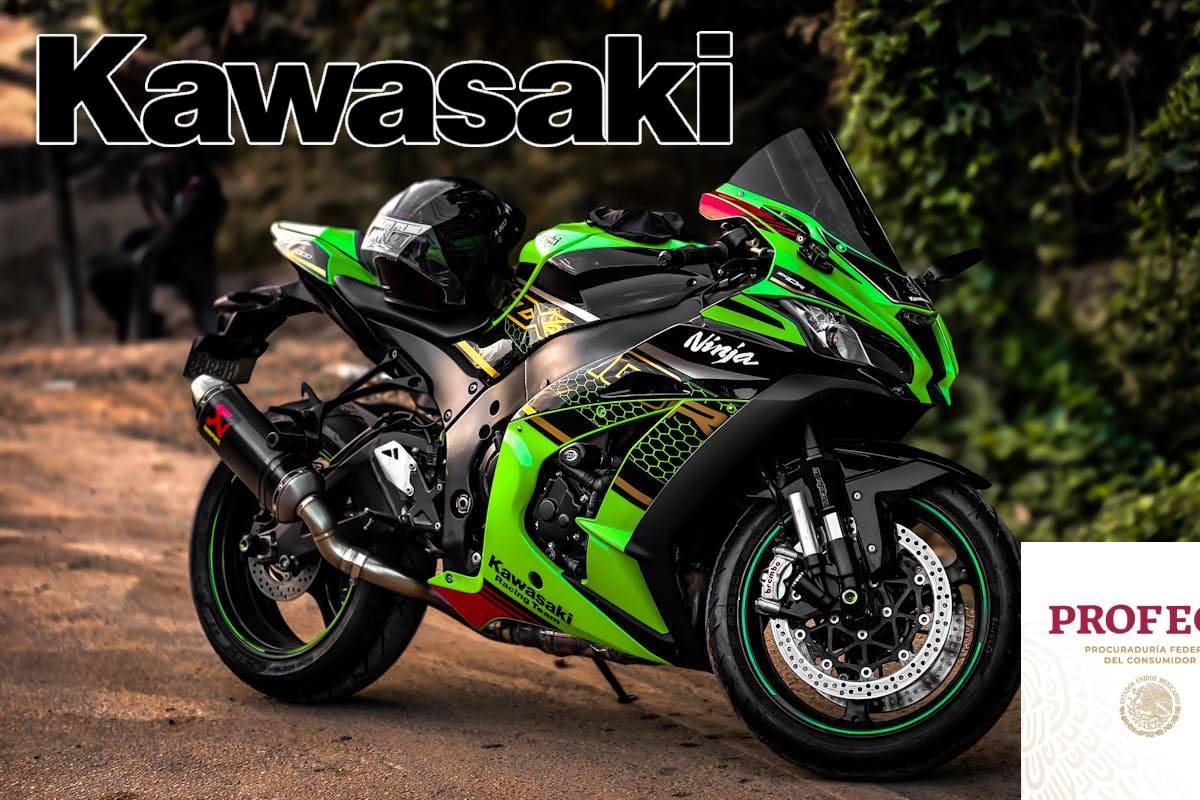 Profeco y Kawasaki llaman a revisión 691 motocicletas Ninja ZX-6R por riesgo de falla interna del motor